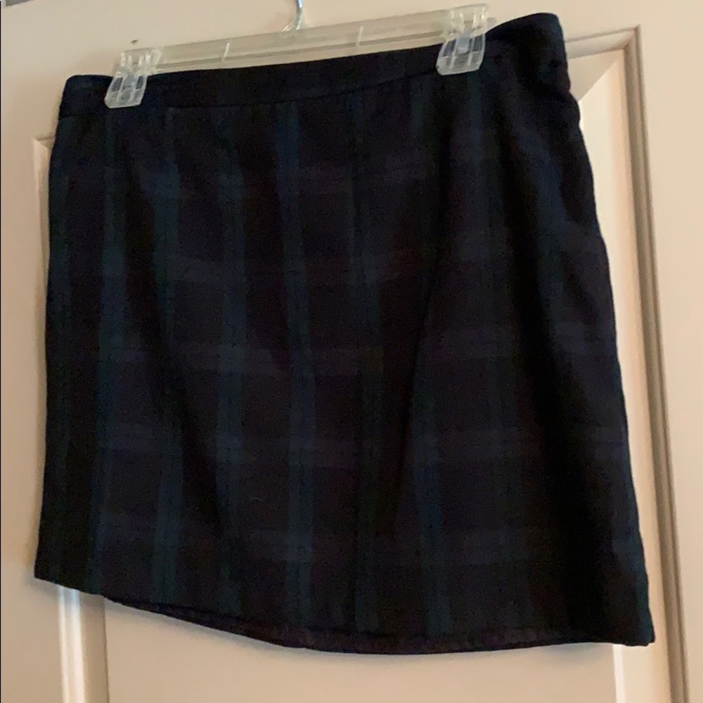 Plaid skirt